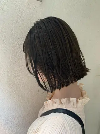 ショート カラー ハイライト✖️ 暗髪🤎Nahoのヘアスタイル