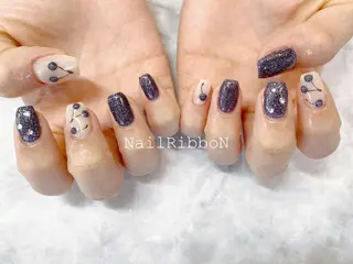 ネイル ネイルリボン 石田のネイルデザイン