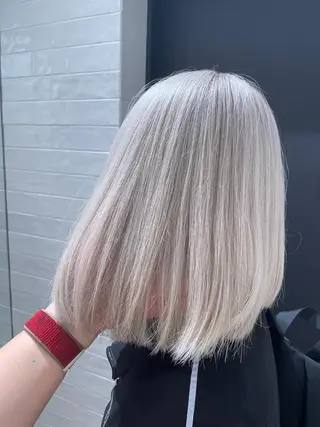 セミロング カラー 艶カラーリスト 🌈銀座🌈牛込萌香のヘアスタイル