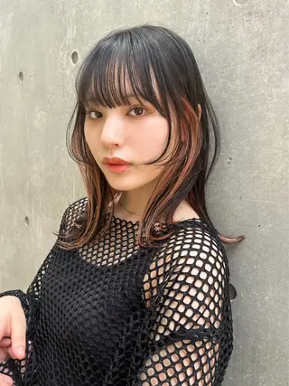 ミディアム カラー 🦋透明感カラー / 森脇　大登のヘアスタイル