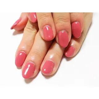 ネイル 痛ネイル/ワンホン/ フィルイン/長さだしのネイルデザイン