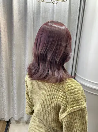 ミディアム カラー HARUKA韓国ヘア /Luana梅田のヘアスタイル