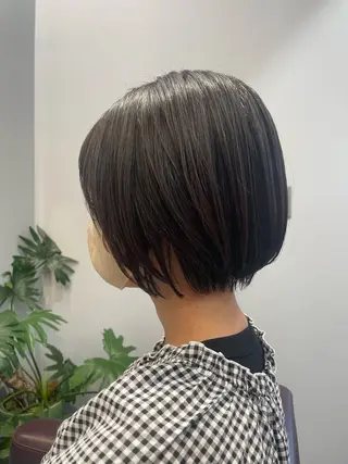 ショート アライ レンカのヘアスタイル