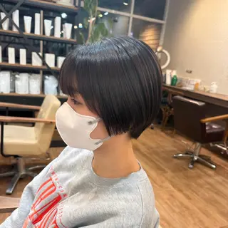 ショート ついざき はるかのヘアスタイル