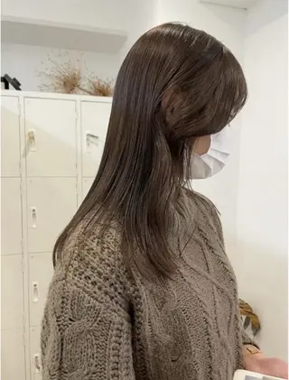 ロング カラー kakeru パーマ特化美容師のヘアスタイル