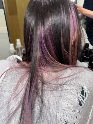 セミロング カラー GO TO DAY SHAIRE SALON SHIBUYA SOL所属・マンツーマン渋谷 早坂僚太のヘアスタイル