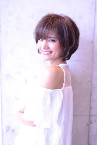 ショート LOMA🇰🇷 銀座クボタのヘアスタイル