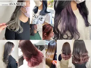 カラー 林 美月のヘアスタイル