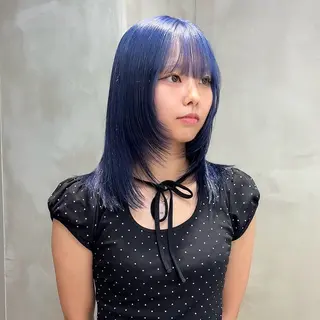 ミディアム カラー The Path ARENのヘアスタイル