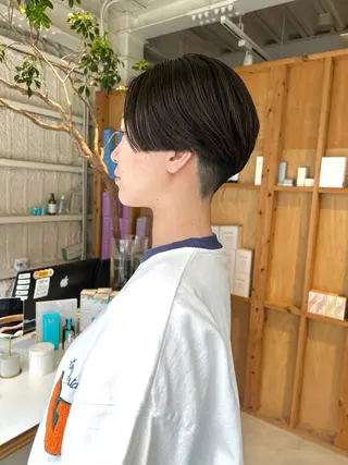 ショート 🩵albis/めい 大宮/ブリーチ🦋のヘアスタイル