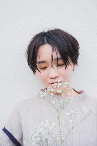 ショート パーマ kyon.hair 韓国カットカラーのヘアスタイル