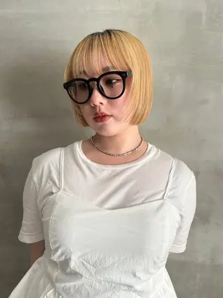 ショート デザインカラー❤︎ イシイレイのヘアスタイル