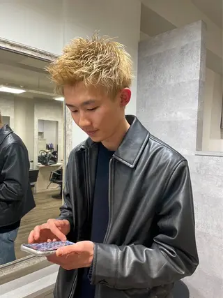 メンズ 金城 二千夏のヘアスタイル