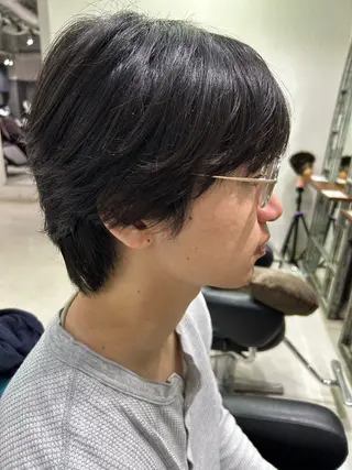 ミディアム カットモデル無料🧸 レディースeri︎✿のヘアスタイル