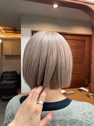 ショート カラー 五十嵐 雄毅のヘアスタイル