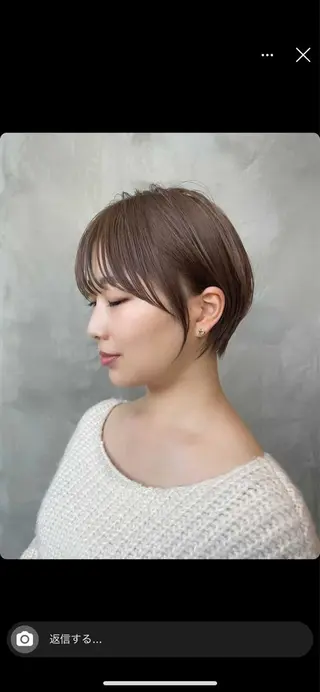 ショート カラー 🉐レイヤー/塩見 弘樹🉐渋谷のヘアスタイル