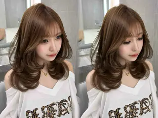 セミロング MAEUL ／shioriのヘアスタイル