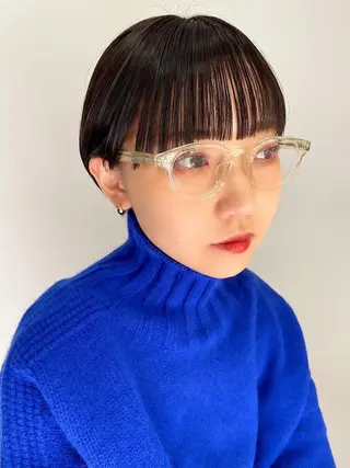 ショート ボブ特化✨ 松本竜之介のヘアスタイル