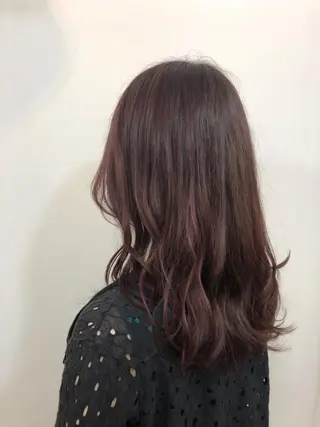 ロング 末田 柊希のヘアスタイル