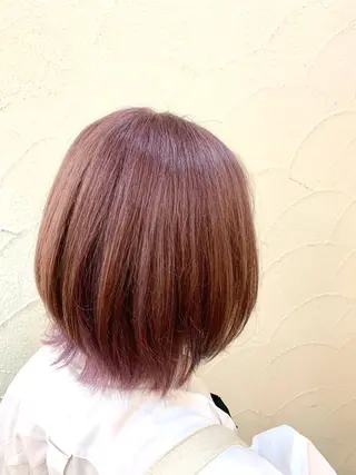ミディアム カラー ヘアアレンジ ✂︎中山竜哉✂︎ 川崎スタイリストのヘアスタイル