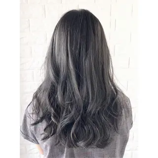 ミディアム カラー KIZU 髪質改善 オカルト怪談のヘアスタイル