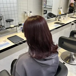 カラー 艶髪/韓国レイヤー 🤍Houtoのヘアスタイル