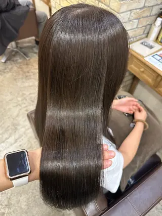 ロング 韓国風🇰🇷 makoのヘアスタイル
