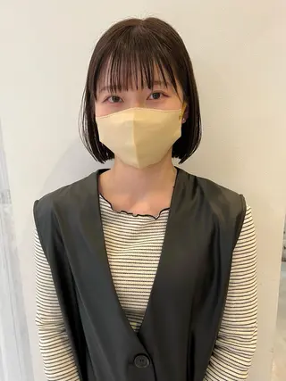 ショート 淺井 捺央のヘアスタイル