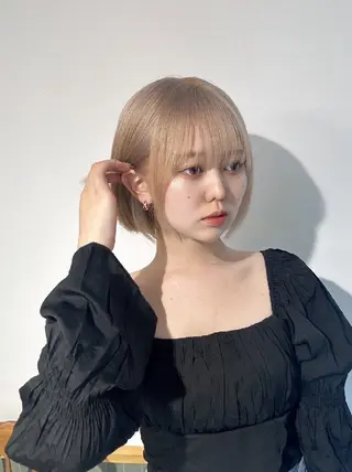 ショート カラー ヘアアレンジ 🎖️垢抜けヘア 🎖️美容師のヘアスタイル