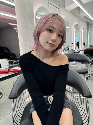 カラー 髪質改善 山口蒼太のヘアスタイル