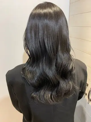 ロング カラー 🍓韓国ヘア レイヤ ーカット🍓笠原 葵のヘアスタイル