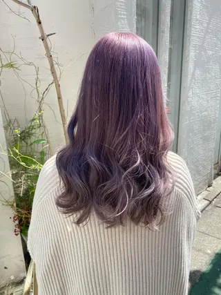 セミロング カラー uros.所属・メンズパーマ/ エクステ🌞セナのヘアスタイル