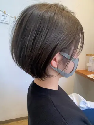 ショート カラー ショート、ボブ シマダマサトのヘアスタイル