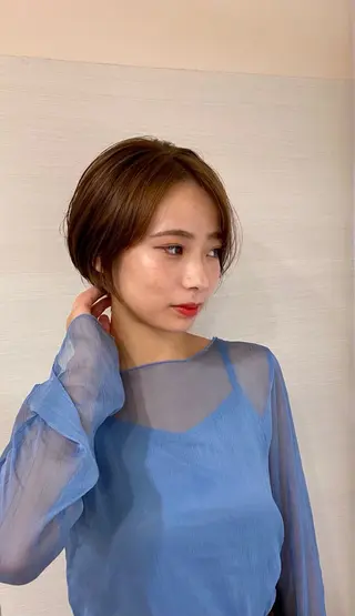 カラー 深澤 豪亮のヘアスタイル