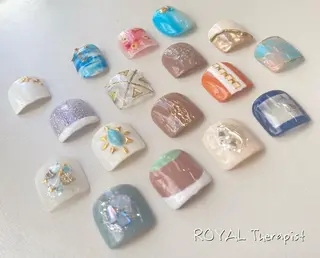 ネイル 【尾下】 ロイヤル•セラピストのネイルデザイン