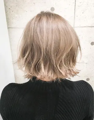 ミディアム LITTY所属・レイヤー/髪質改善 /山永圭介のヘアスタイル