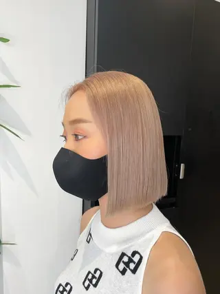 ショート 艶髪カラー✨ misaki .のヘアスタイル