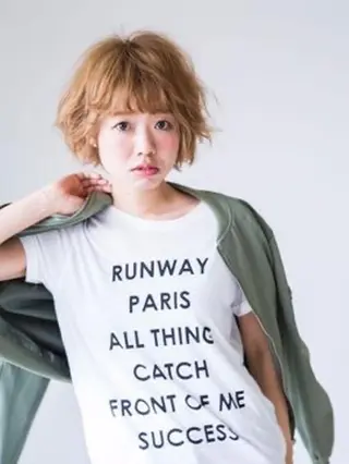 ショート カラー特化 横川　翔希のヘアスタイル