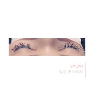 マツエク・マツパ シールエクステ/ ハイトーンカラーのヘアスタイル