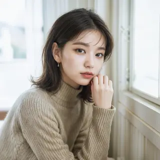 ミディアム カラー Graph. （グラフ）立川🪽✨のヘアスタイル