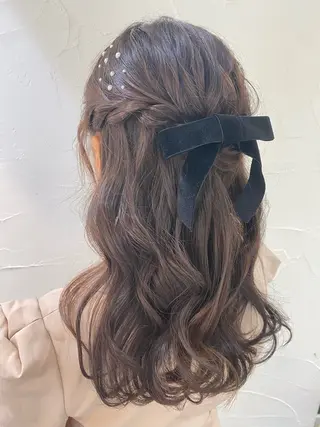 ヘアアレンジ uros.中目黒 moekaのヘアスタイル