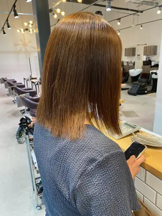 ミディアム カラー モデル募集 和田のヘアスタイル