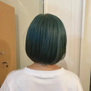 ミディアム カラー sity 紅愛のヘアスタイル