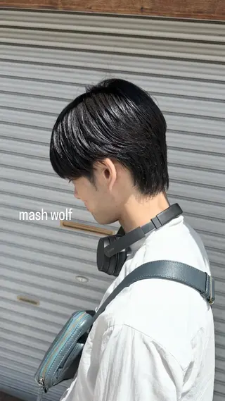 ショート メンズ LUAU Ao cahoのヘアスタイル
