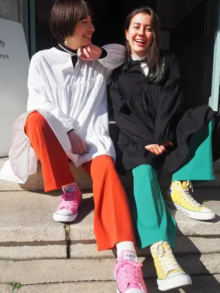 ミディアム パーマ LUCAS所属・fuchigami suzunoのヘアスタイル