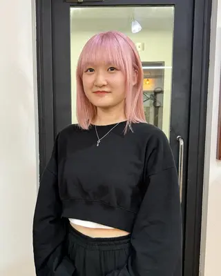 ミディアム カラー ブリーチカラーモデル 募集中/ リョウスケのヘアスタイル