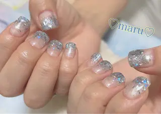 ネイル まるみ♡8/25- 31お休み🙇‍♀️のネイルデザイン