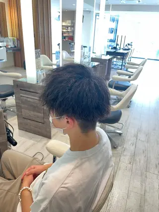 パーマ メンズ ✨ダメージを感じない 美髪ヘア✨　野口春貴のヘアスタイル