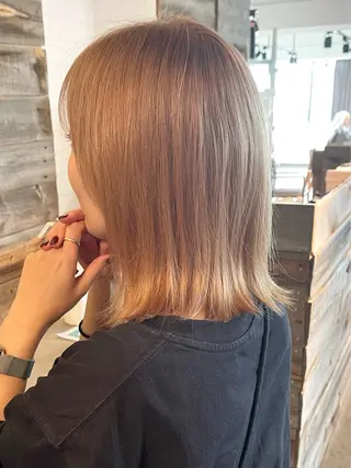 ミディアム メンズケアブリーチ 特化🔥村田のヘアスタイル