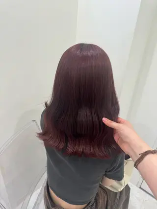 ミディアム カラー 🎀愛されgirly ヘア🫧Ayakaのヘアスタイル